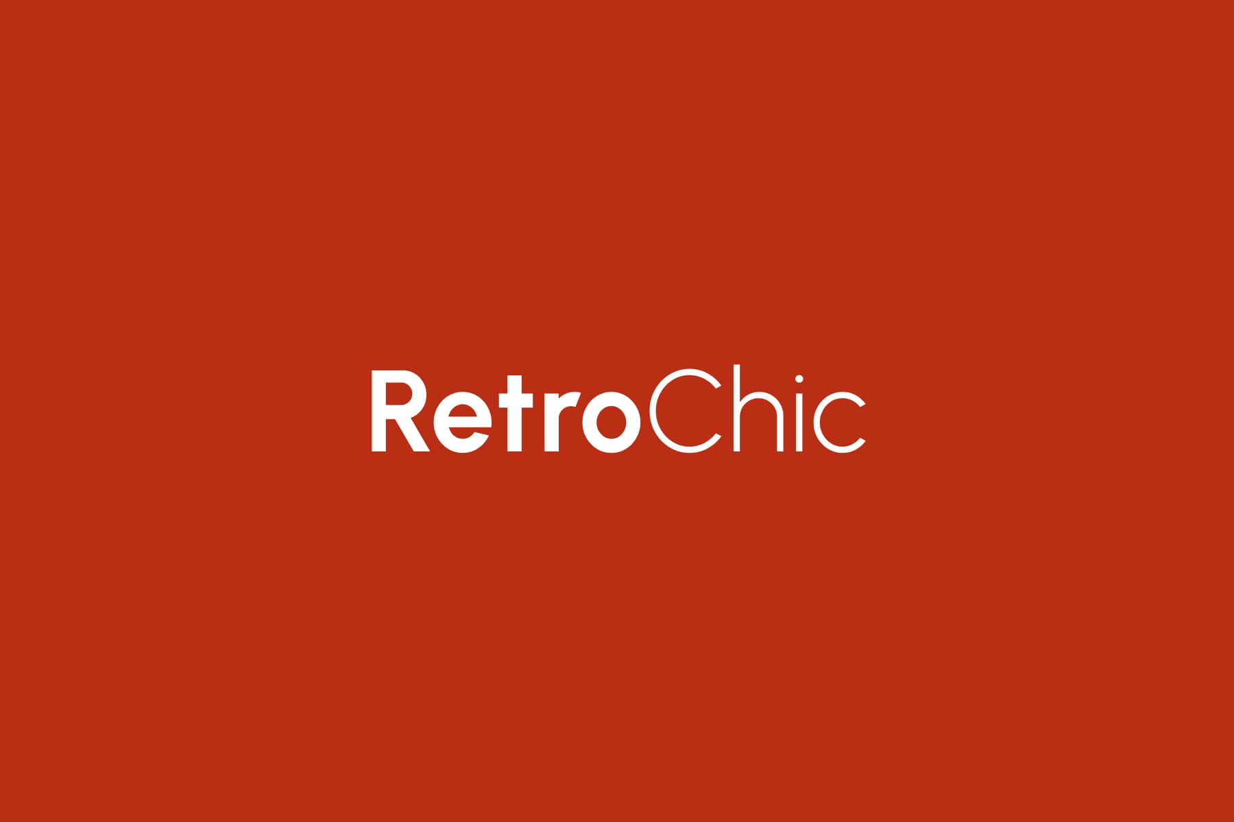 RetroChic — React Native Mobile App